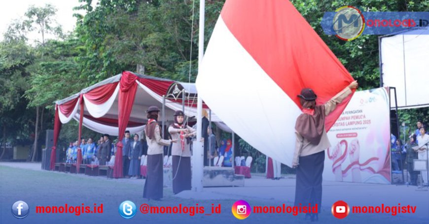 Sumpah Pemuda ke-97, Rektor Unila Dorong Generasi Muda Berani Bermimpi Besar dan Pantang Menyerah