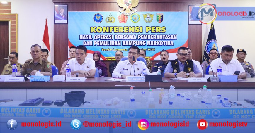 Gerebek Narkoba di Pesawaran Mendapat Perlawanan Warga, Kendaraan Petugas Dilempari Batu