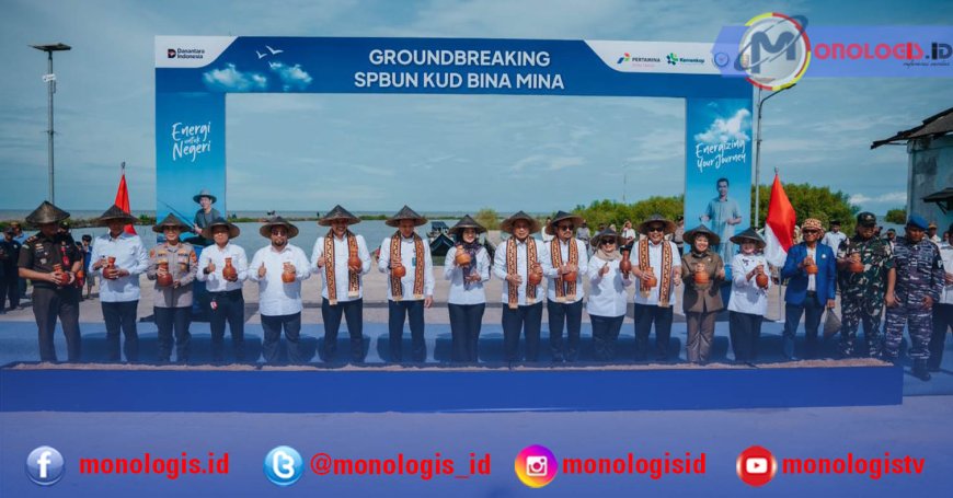 Menkop Resmikan Pembangunan SPBU Nelayan di Lampung Timur