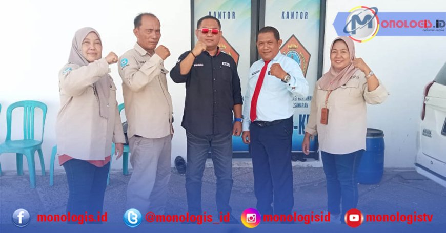 Resmi Kantongi STLK, Pengurus DPC GWI Pesawaran Kunjungi Penasihat