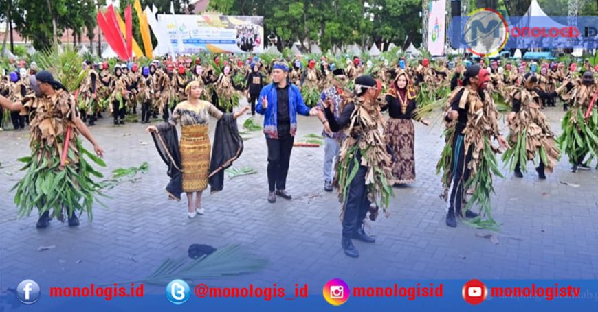Pawai Budaya HUT ke-69 Lampung Selatan Cetak Sejarah