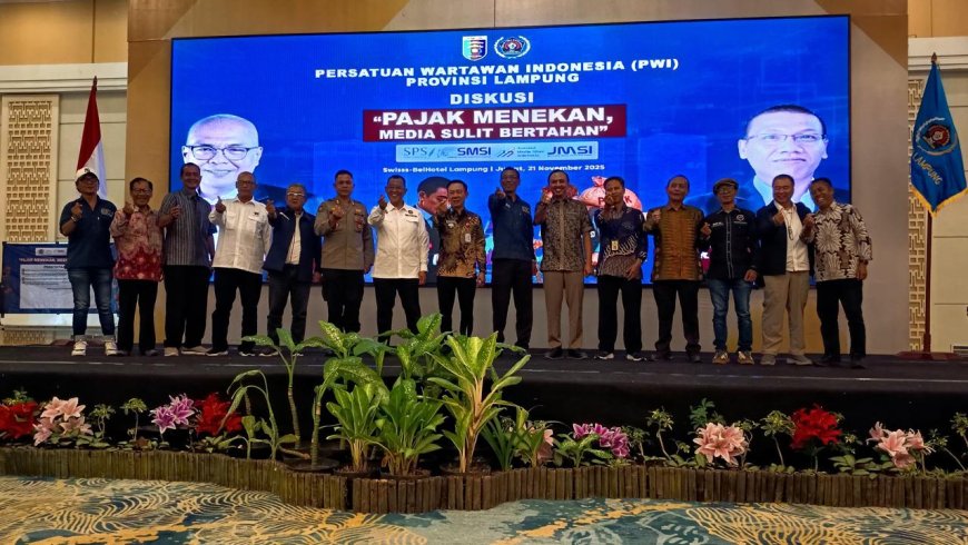 Ketua AMSI Lampung: Afirmasi Pajak Perusahaan Pers bukan Mengemis Belas Kasihan