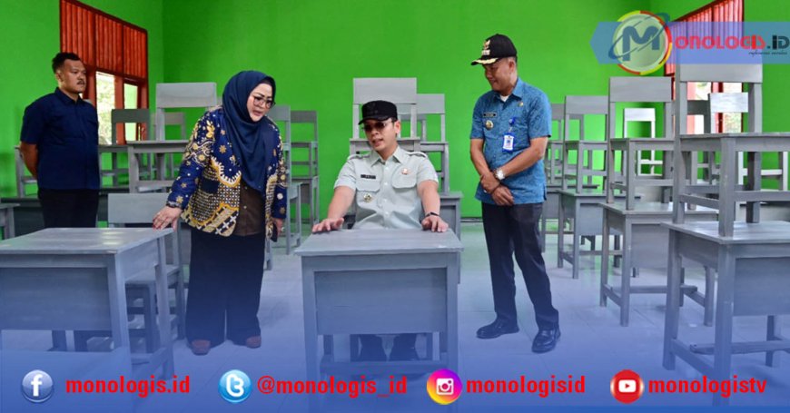 Egi Kecewa Lihat Kondisi SMPN 1 Rajabasa