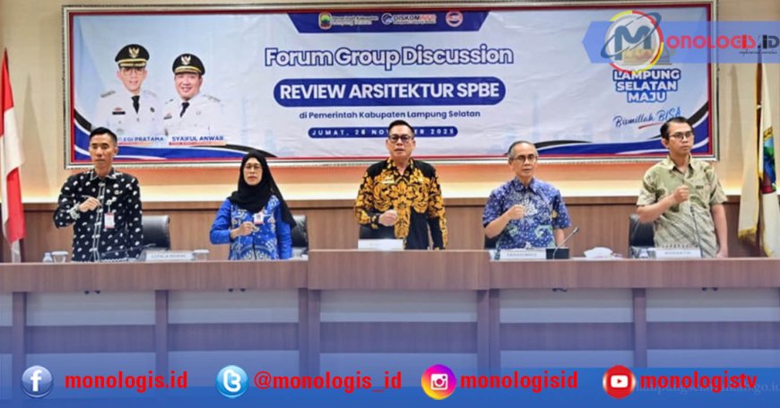 Diskominfo Lampung Selatan Mantapkan Integrasi SPBE untuk Percepatan Transformasi Digital