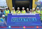 KMP Jatra II Angkut 50 Ton Bahan Pokok dan 7 Excavator Menuju Sibolga