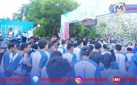 Dies Natalis ke-23, FK Unila Gelar Pentosa Run 2025