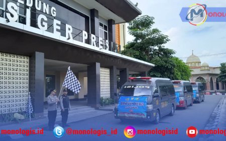 Polda Lampung Lepas Tim Bantuan Kesehatan untuk Wilayah Terdampak Bencana