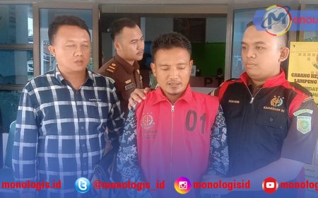 Korupsi APBDes, Mantan Peratin di Pesisir Barat Dijebloskan ke Rutan