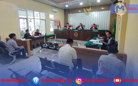 PN Menggala Gelar Sidang Sidang Pembuktian Sengketa Lahan PT HIM