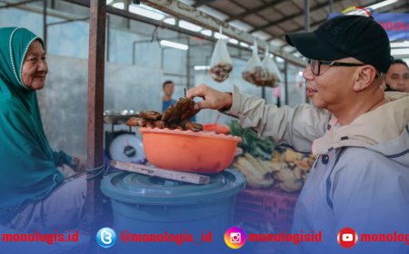 Pedagang Pasar Way Batu Pesisir Barat Curhat ke Gubernur