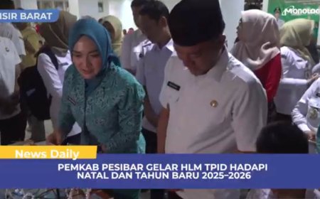 Pemkab Pesisir Barat Gelar HLM TPID Hadapi Natal dan Tahun Baru 2025–2026