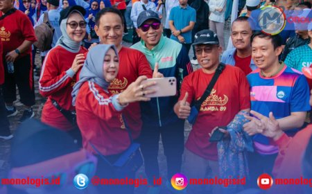 Gubernur Lampung Lepas SMANDA Fun Walk