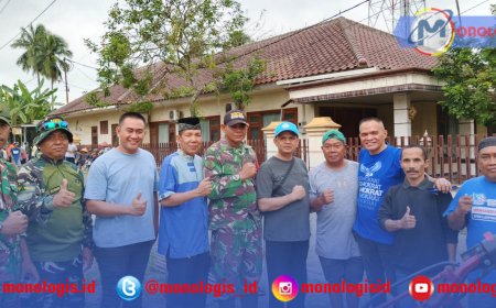 Toni Sastra Jaya Bangun Jalan Pakai Kocek Pribadi