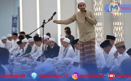 Ribuan Masyarakat Lampung Panjatkan Doa Bersama di Masjid Raya Al-Bakrie