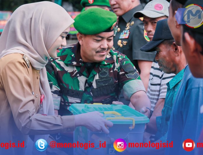 Hari Juang Kartika TNI AD 2025, Kodam XXI/Radin Inten Bagikan Sembako