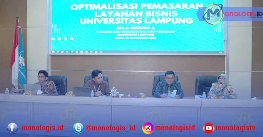 Unila Gelar Lokakarya Optimalisasi Pemasaran Layanan Bisnis