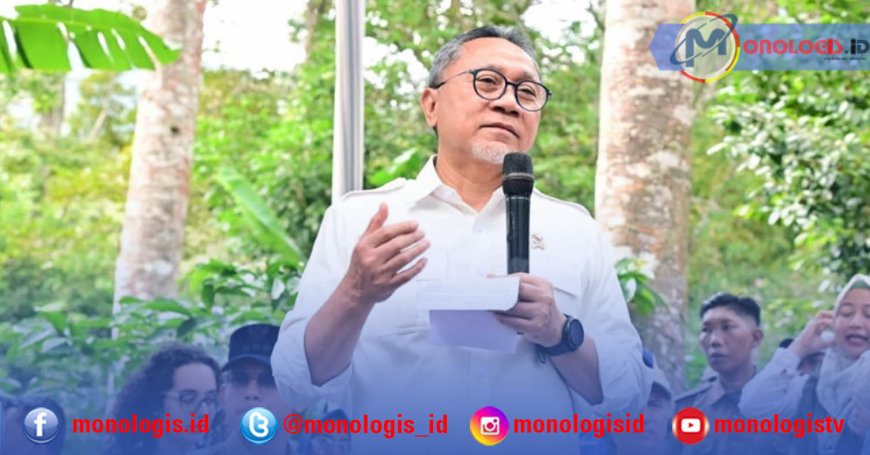Zulhas Minta Petani Lampung Selatan Jaga Kelestarian Gunung Rajabasa