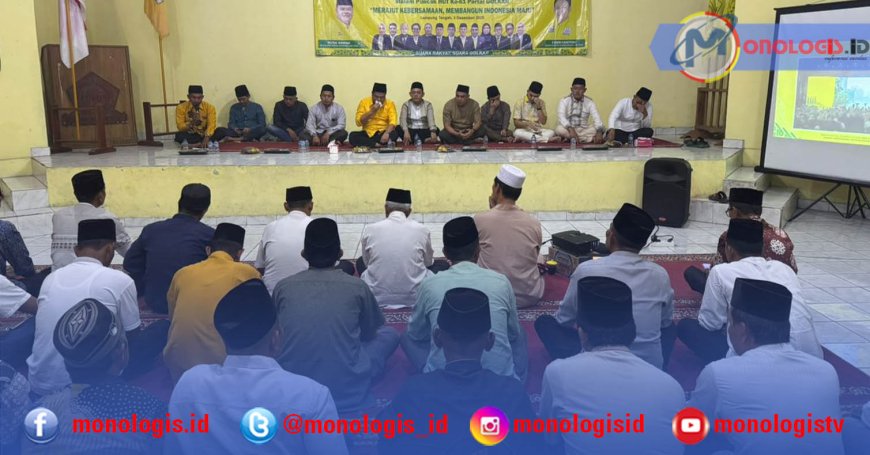Puncak HUT ke-61, Golkar Lampung Tengah Gelar Doa Bersama