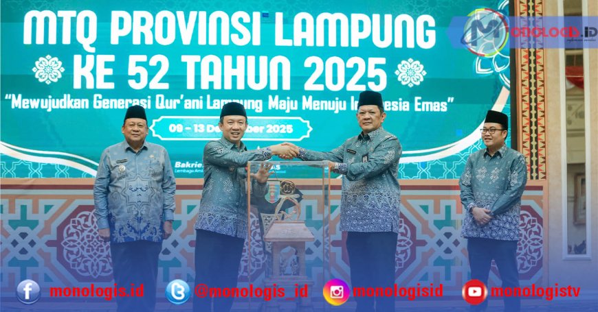 Buka MTQ Tingkat Provinsi, Marindo: Al-Qur’an Penunjuk Arah Paling Akurat