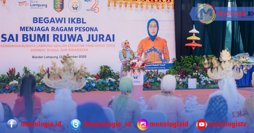 Begawi HUT ke-26 IKBL, Wulan Mirza Apresiasi Kontribusi Bank Lampung Dalam Membina UMKM