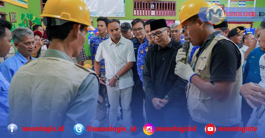 Gubernur Lampung Tinjau Pelatihan Vokasi GERCEP di Pesisir Barat