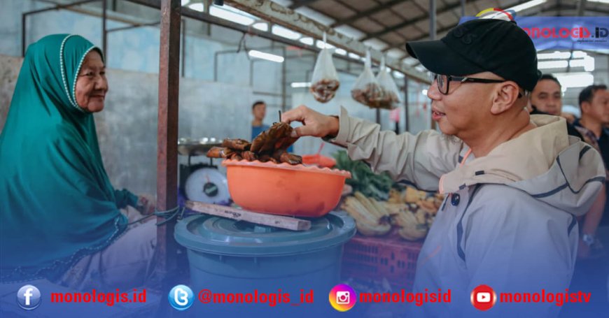 Pedagang Pasar Way Batu Pesisir Barat Curhat ke Gubernur