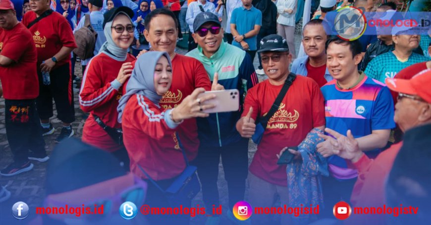 Gubernur Lampung Lepas SMANDA Fun Walk