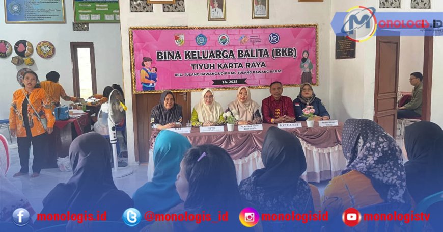 Tiyuh Karta Raya Tulangbawang Barat Realisasikan Dana Desa 2025