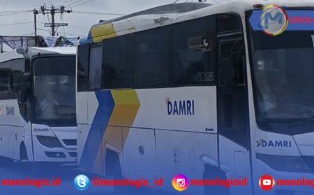 DAMRI Buka Rute Tulangbawang Barat-Stasiun KA Kotabumi
