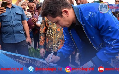 Jalan Baru Jati Agung, Egi Tancap Gas Infrastruktur