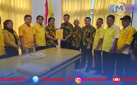 Darlian Pone "Kapling" Posisi Ketua Golkar Way Kanan