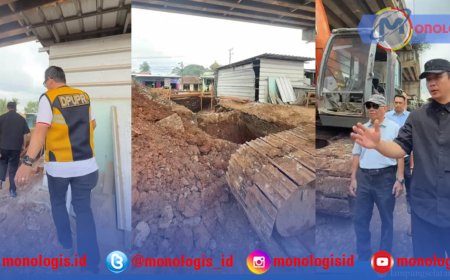 Bupati Egi Turun Tangan Atasi Banjir Natar