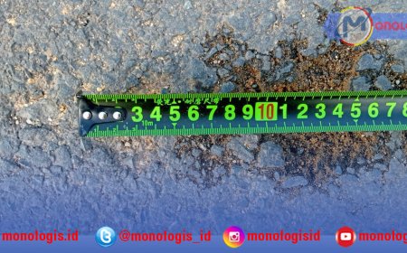 Diduga Tak Sesuai Spek, DPRD Tulangbawang Sorot Jalan Hotmix Way Dente