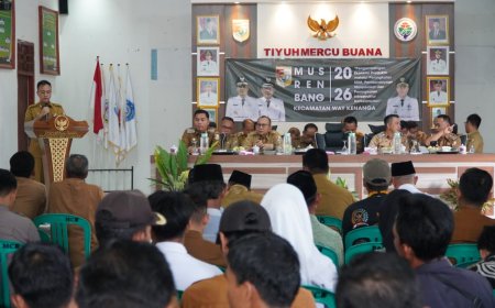 Musrenbang Way Kenanga Dibanjiri Usulan Infrastruktur