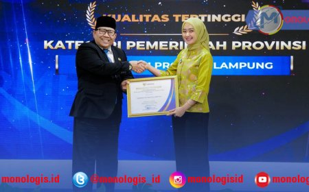 Lampung Terbaik Nasional, Satu-satunya Provinsi Raih Predikat Tertinggi Ombudsman