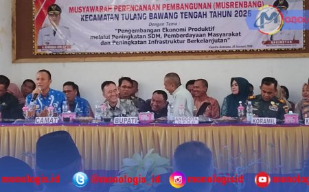 Musrenbang Tulangbawang Tengah, Warga Desak Perbaikan Jalan