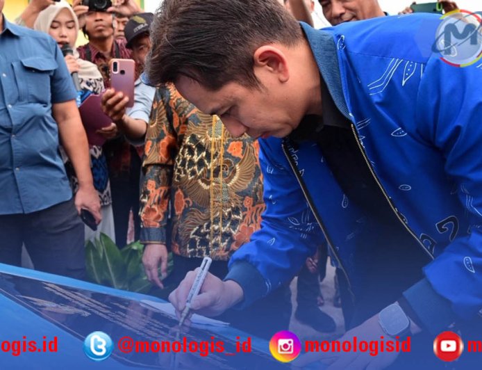 Jalan Baru Jati Agung, Egi Tancap Gas Infrastruktur