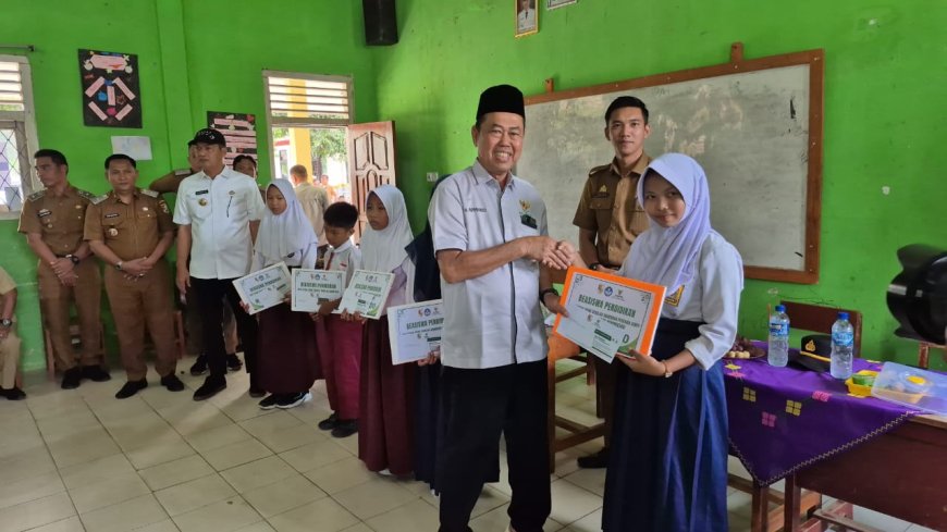 Puluhan Siswa Tulangbawang Barat Terima Beasiswa BAZNAS, Pemkab Turun Langsung Dukung Pendidikan