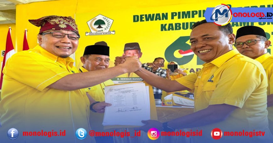 Ini Pesan Tegas Tony Eka Candra Kepada Setiap Kader Partai Golkar di Lampung Selatan 