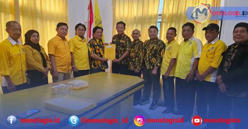 Darlian Pone "Kapling" Posisi Ketua Golkar Way Kanan