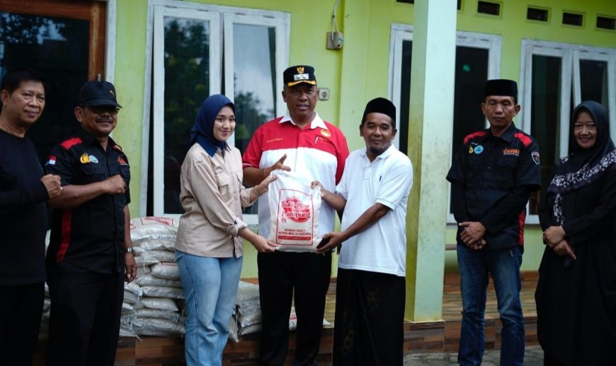 Sinergi Pemkab Lamteng-RS Mitra Mulia Husada, Salurkan Beras untuk ODGJ