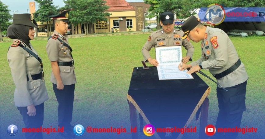 Kasat Lantas Berganti, Kapolres Tulangbawang Barat Tegaskan Kinerja Presisi