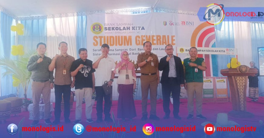 OJK dan Disdikbud Lampung Luncurkan Bank Sampah Sekolah