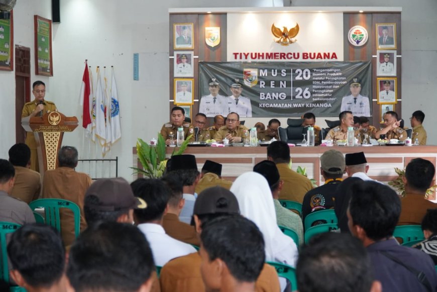 Musrenbang Way Kenanga Dibanjiri Usulan Infrastruktur