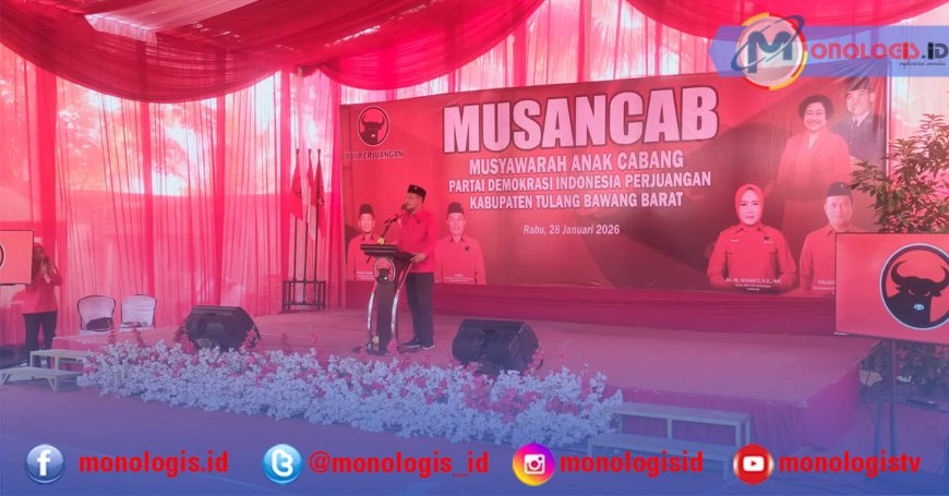 PDIP Tulangbawang Barat Panaskan Mesin Pemilu 2029