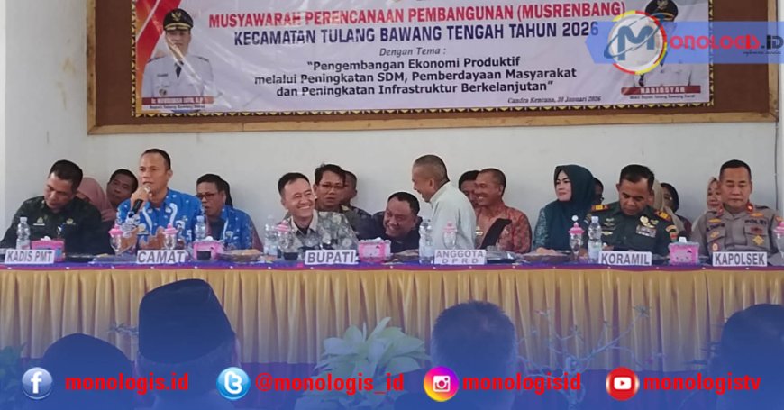 Musrenbang Tulangbawang Tengah, Warga Desak Perbaikan Jalan