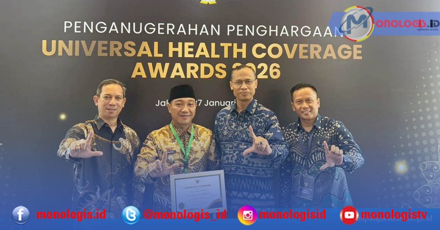 Lampung Selatan Sabet UHC Award 2026, Jamin Kesehatan 98 Persen Warga