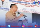 Asisten Setdakab Ixuan Akhmadi Tekankan Arah Pembangunan 2027 Di Musrenbang Negara Batin