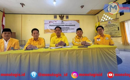 Golkar Lampung Tengah Buka Pendaftaran Ketua, Perebutan Kursi Dimulai