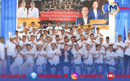 HPN 2026 di Banten, PWI Tubaba Perkuat Profesionalisme dan Solidaritas Pers. 